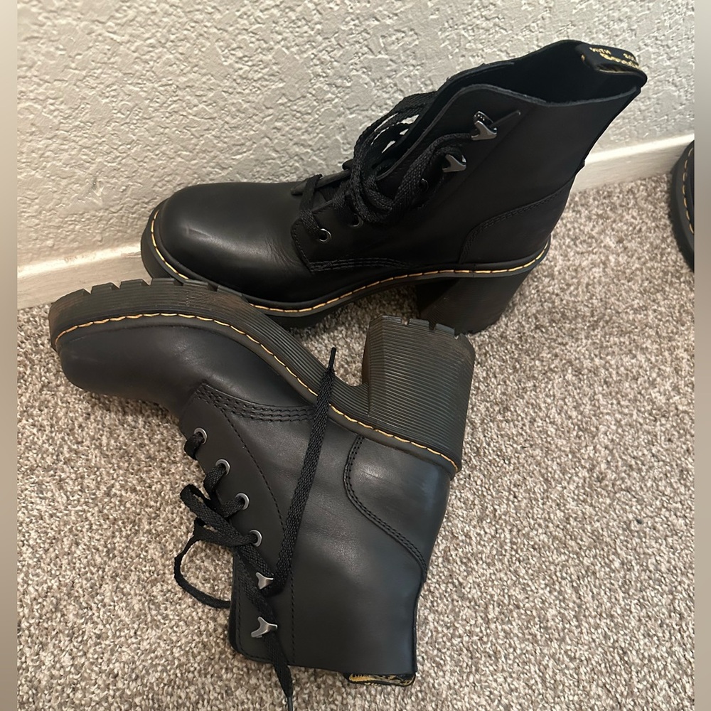 Dr. Martens Classic Black Leather Boots